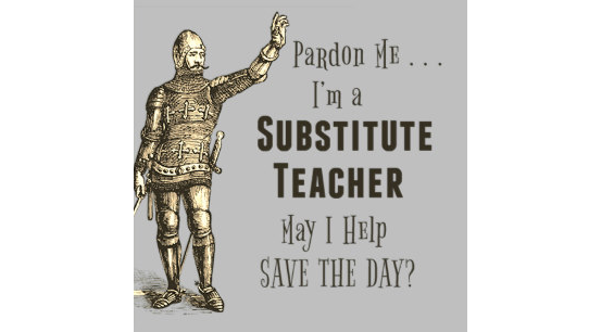 substitute teacher knight